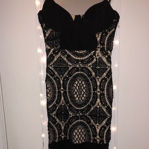 Black lace dress from JLuxLabel